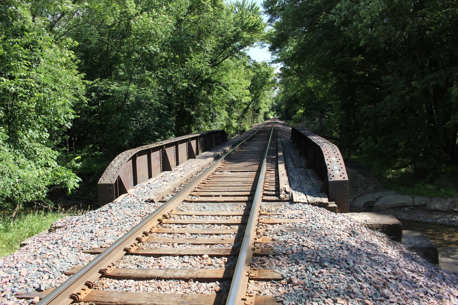Looking south